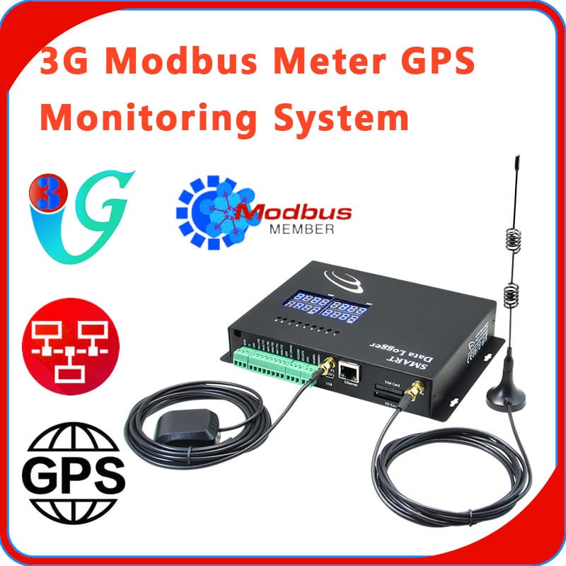3G Modbus Meter GPS Monitoring System